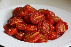 Slow-roasted tomatoes