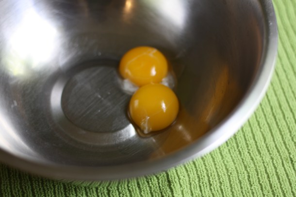 Egg yolks